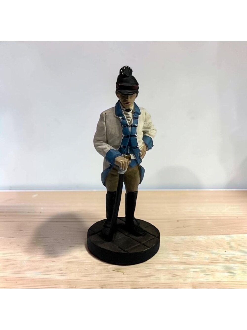1780 Baylor's Dagroons Revolutionary War Soldier Metal Figurine By AMHS 1983